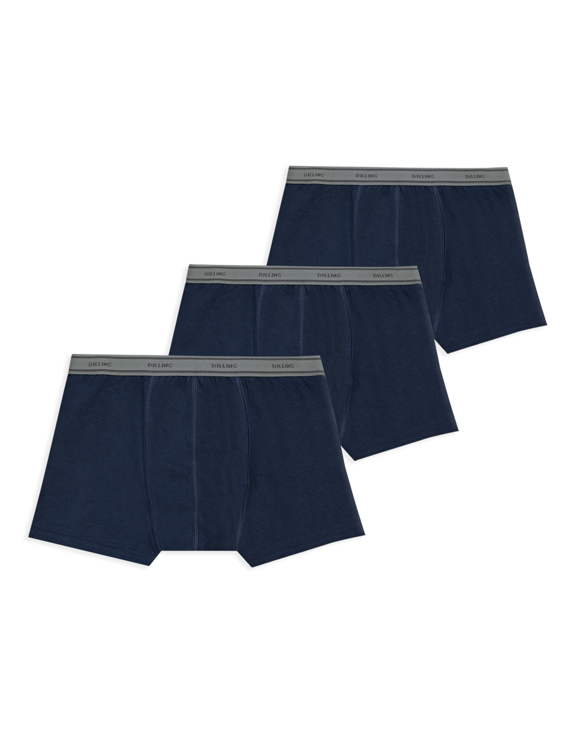 Klassisk boksershorts i bomull til herre (3-pakning)