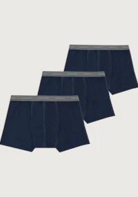 Klassisk boksershorts i bomull til herre (3-pakning)
