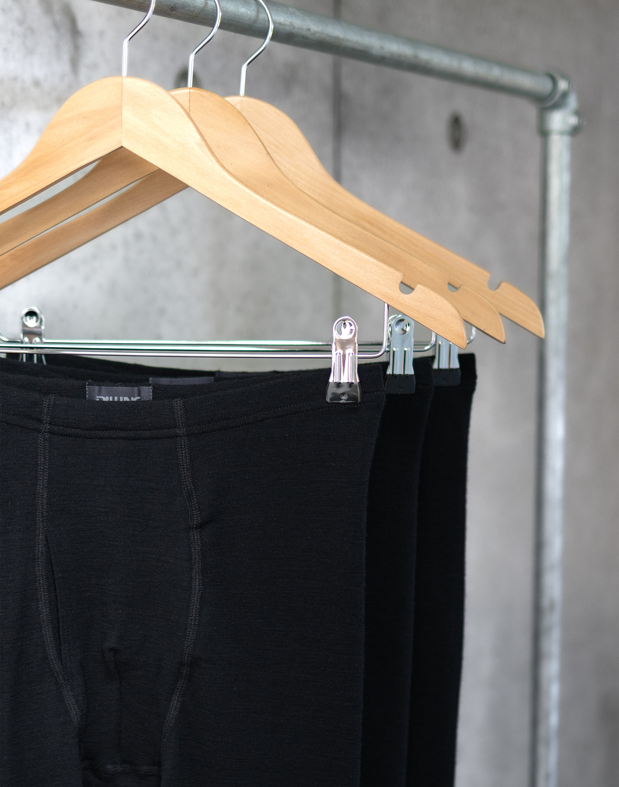 Lang boksershorts med gylf (3-pakning) 5