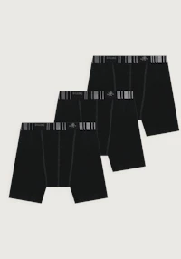 Klassisk boksershorts i merinoull til herre (3-pakning)