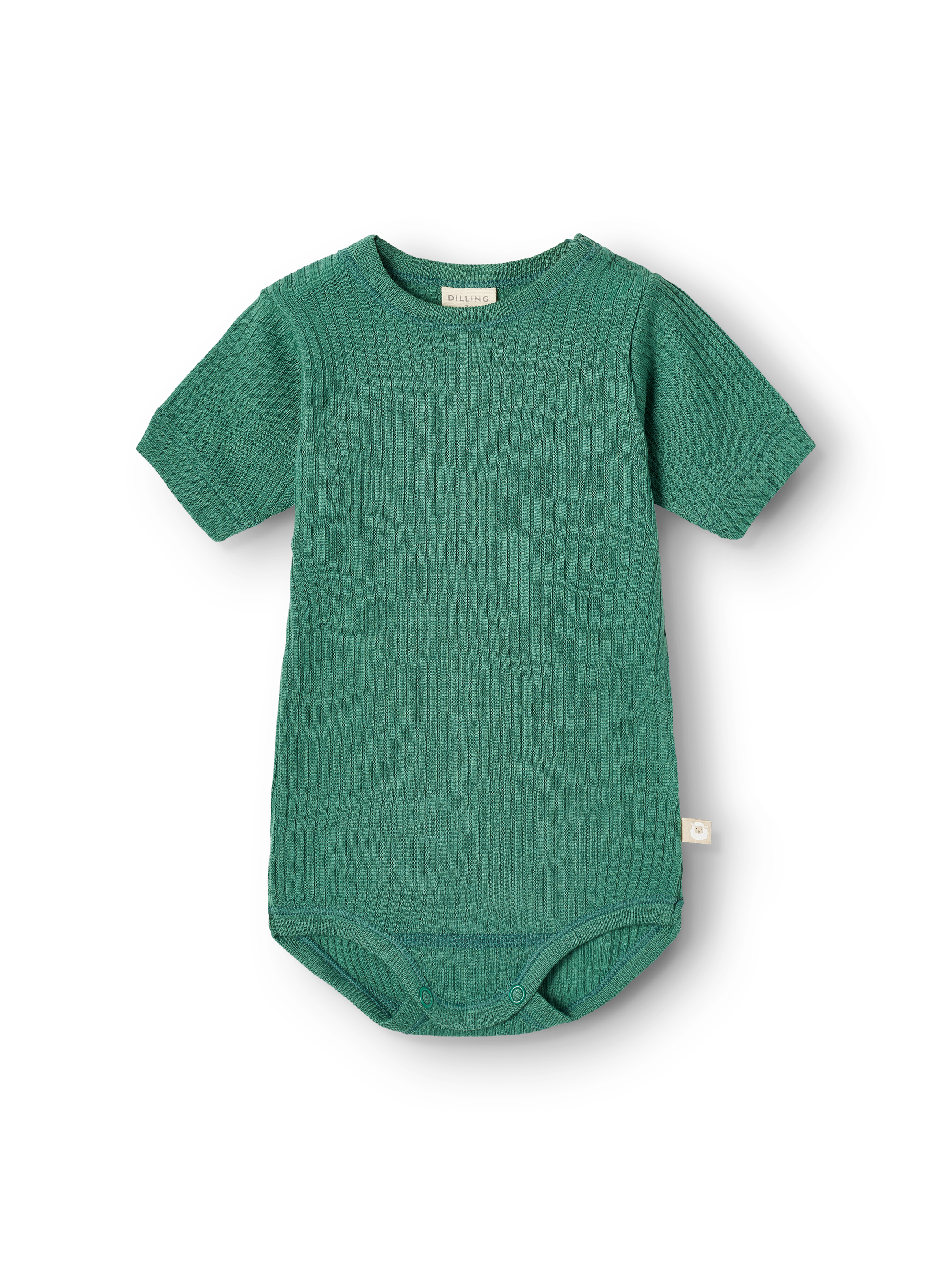 Kurzarm-Body aus Merinowolle für Babys