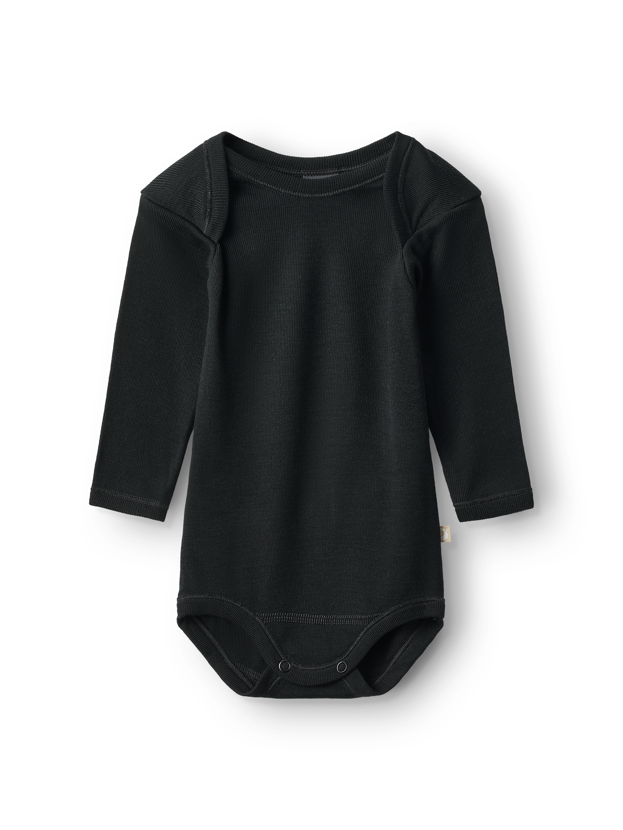 Baby Langarm Body aus Merinowolle