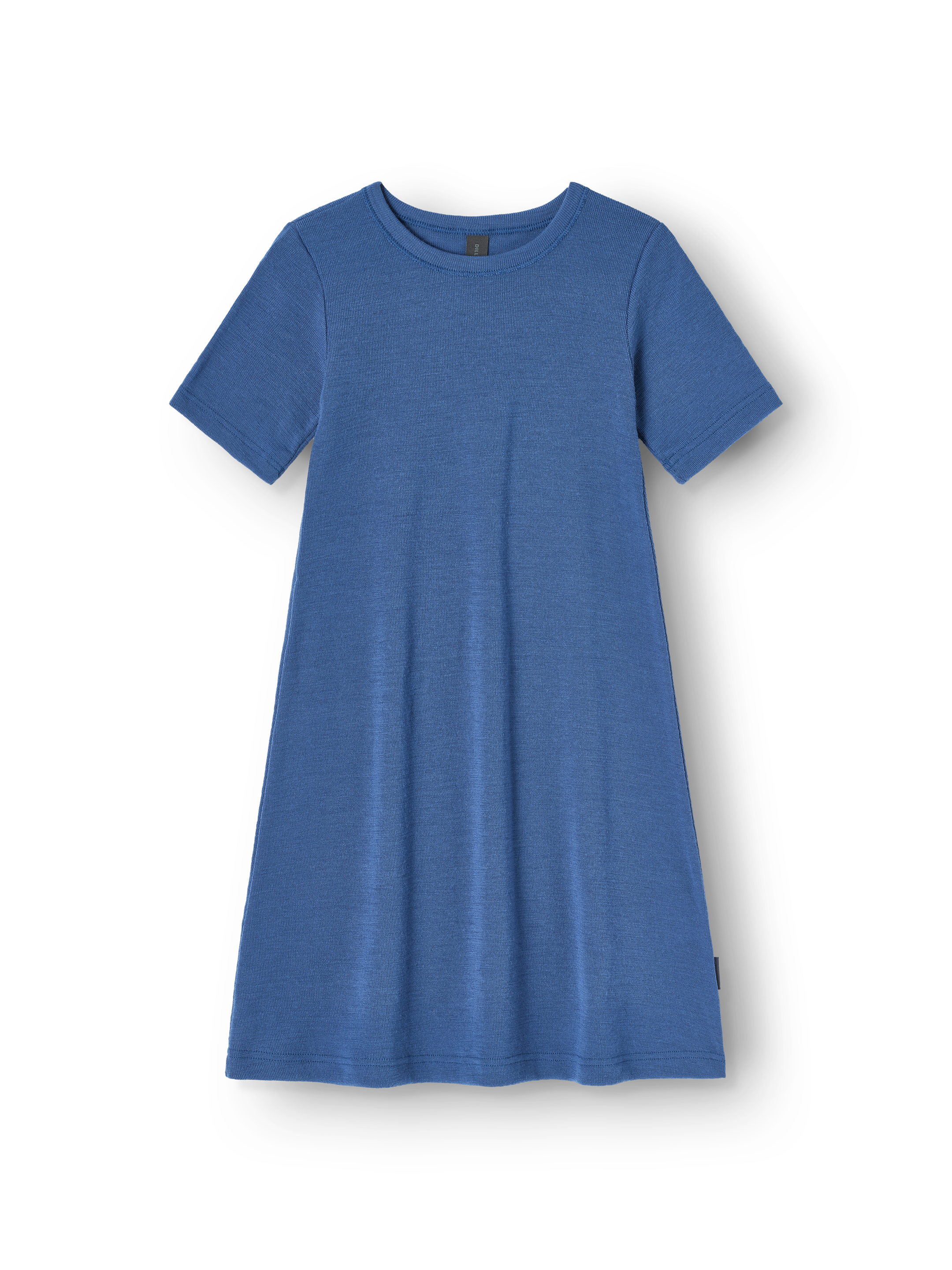 Kurzärmeliges Kleid aus Merinowolle für Kinder