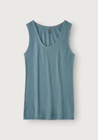 Tanktopp i merinoull til dame