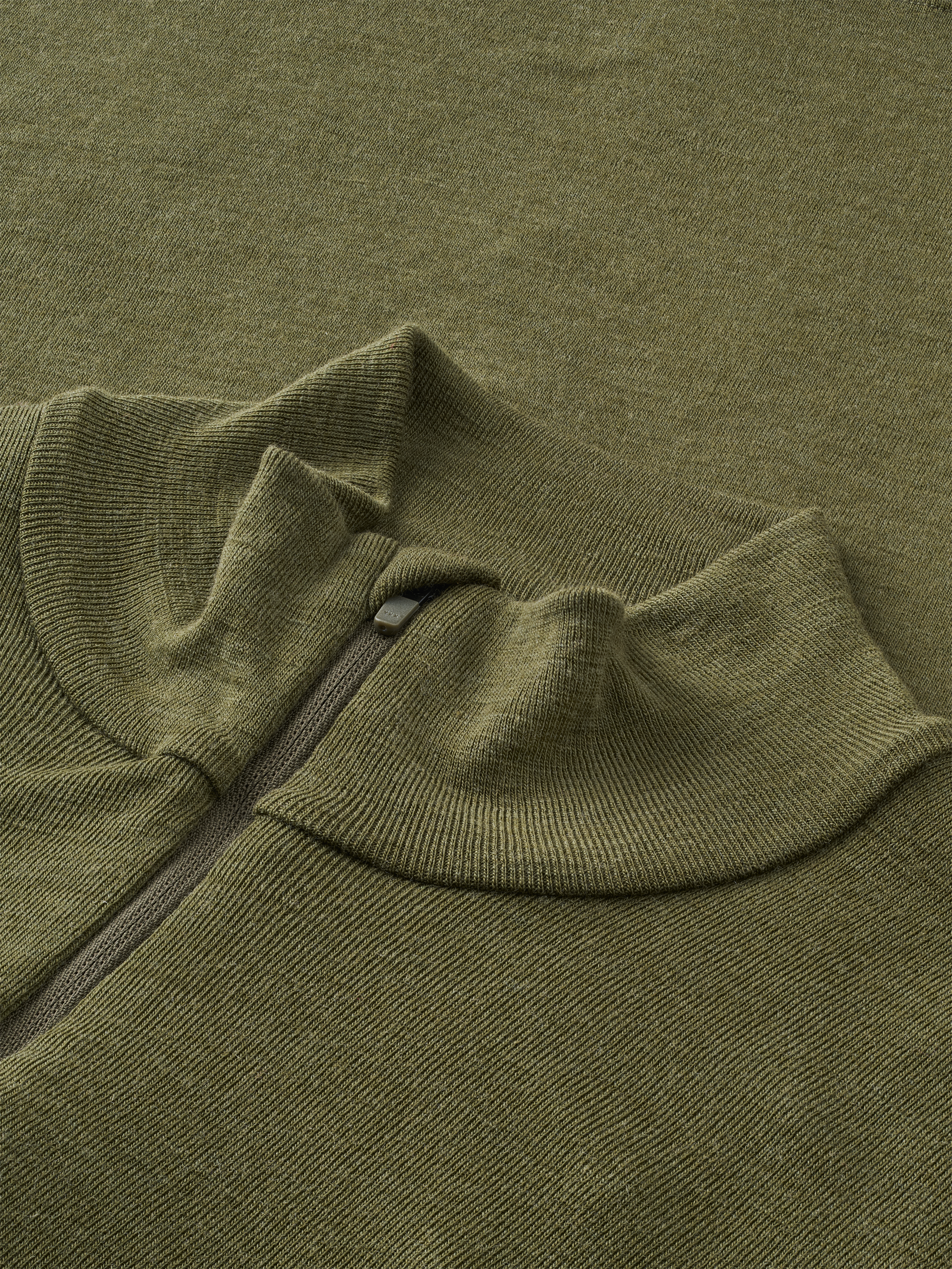 Women's merino wool half-zip top - Free shipping - Dilling