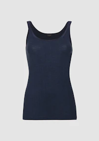Singlet i merinoull til dame