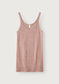 Singlet i merinoull til dame