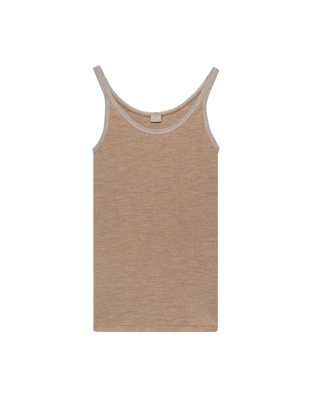 Singlet i merinoull til dame