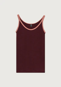 Singlet i merinoull til dame