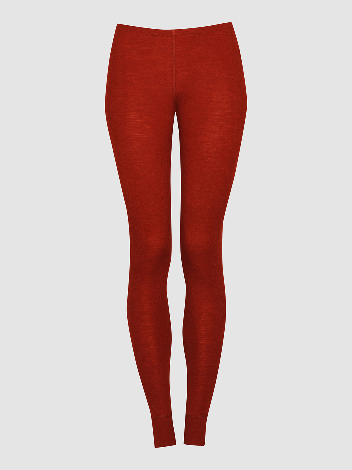 Women s merino wool leggings Red Dilling