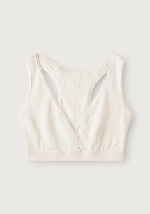 Bralette med bryterrygg og blonder