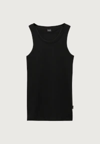 Klassisk premiumsinglet i bomull til herre