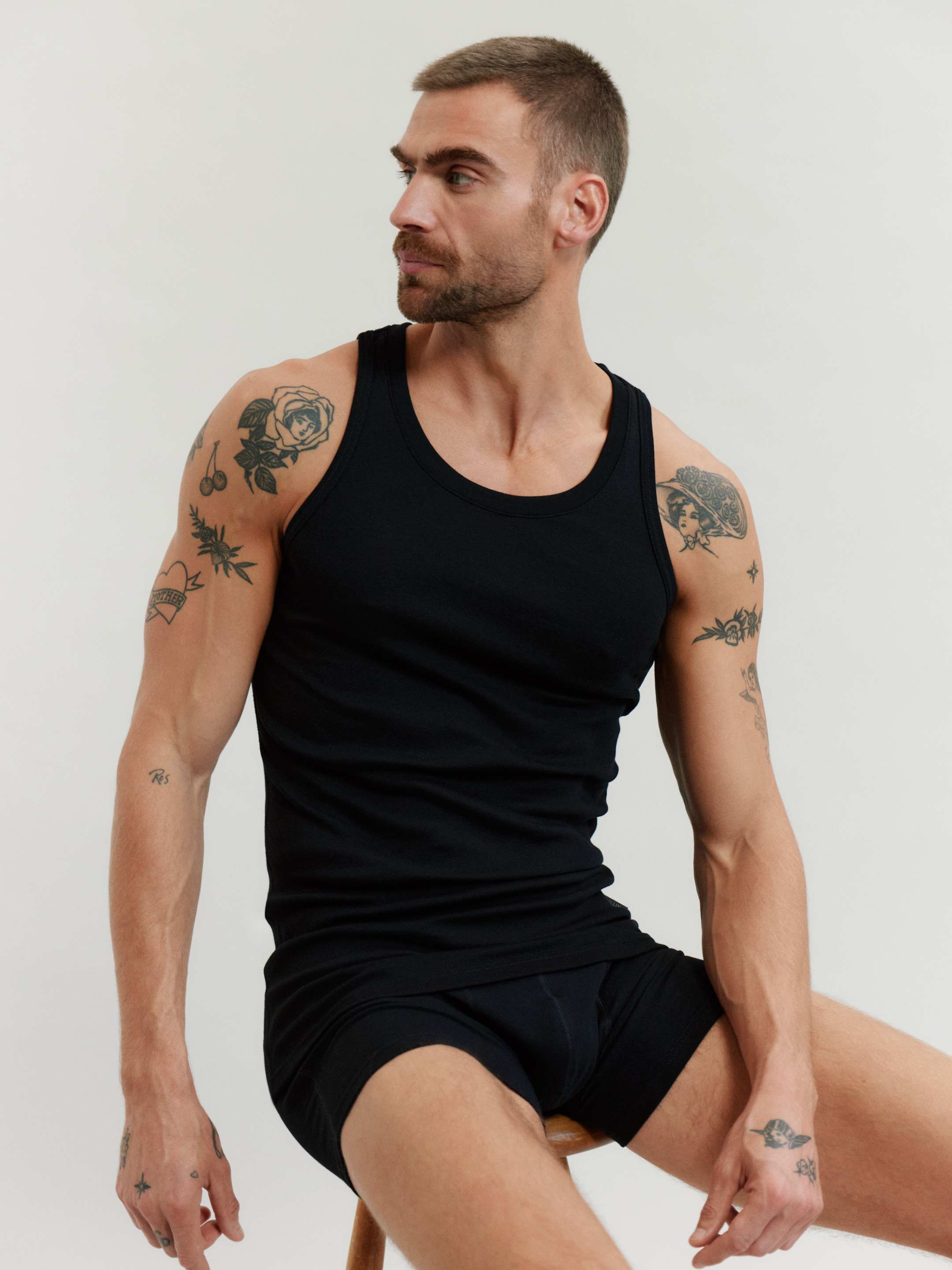 Klassisk boksershorts med gylf