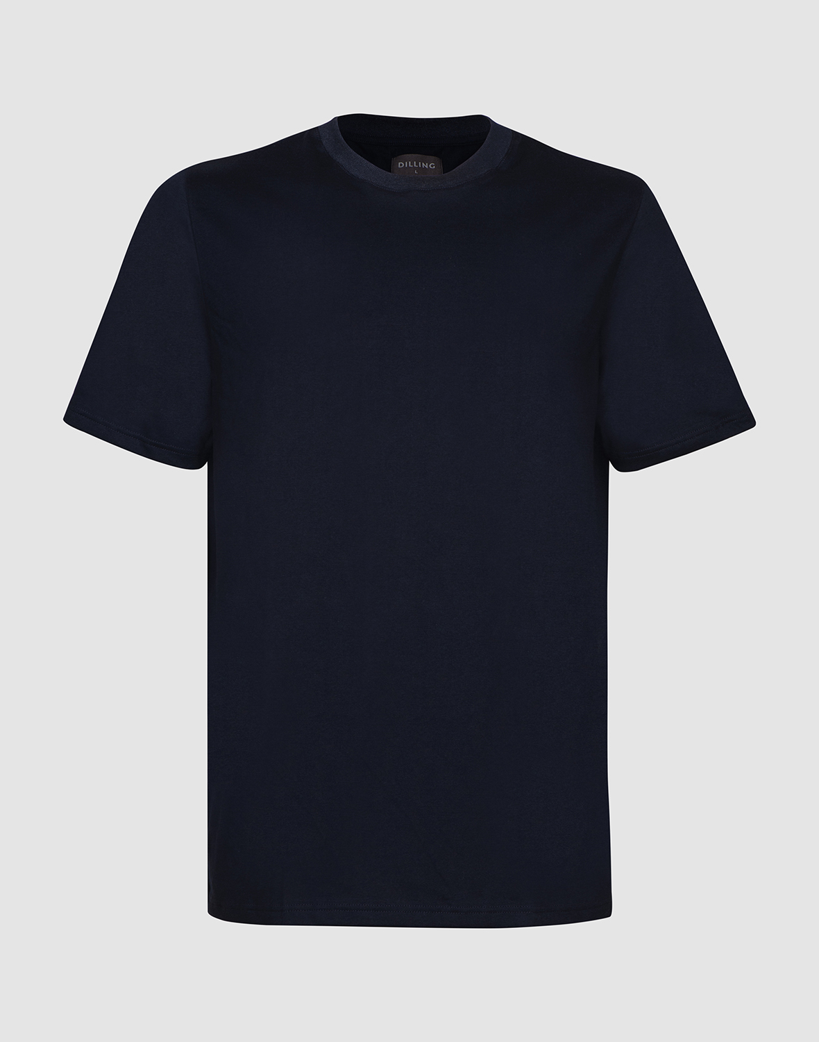 T shirt van katoen voor heren Navy Dilling