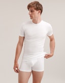 Men's cotton boxer shorts White