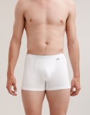 Men's cotton boxer shorts White