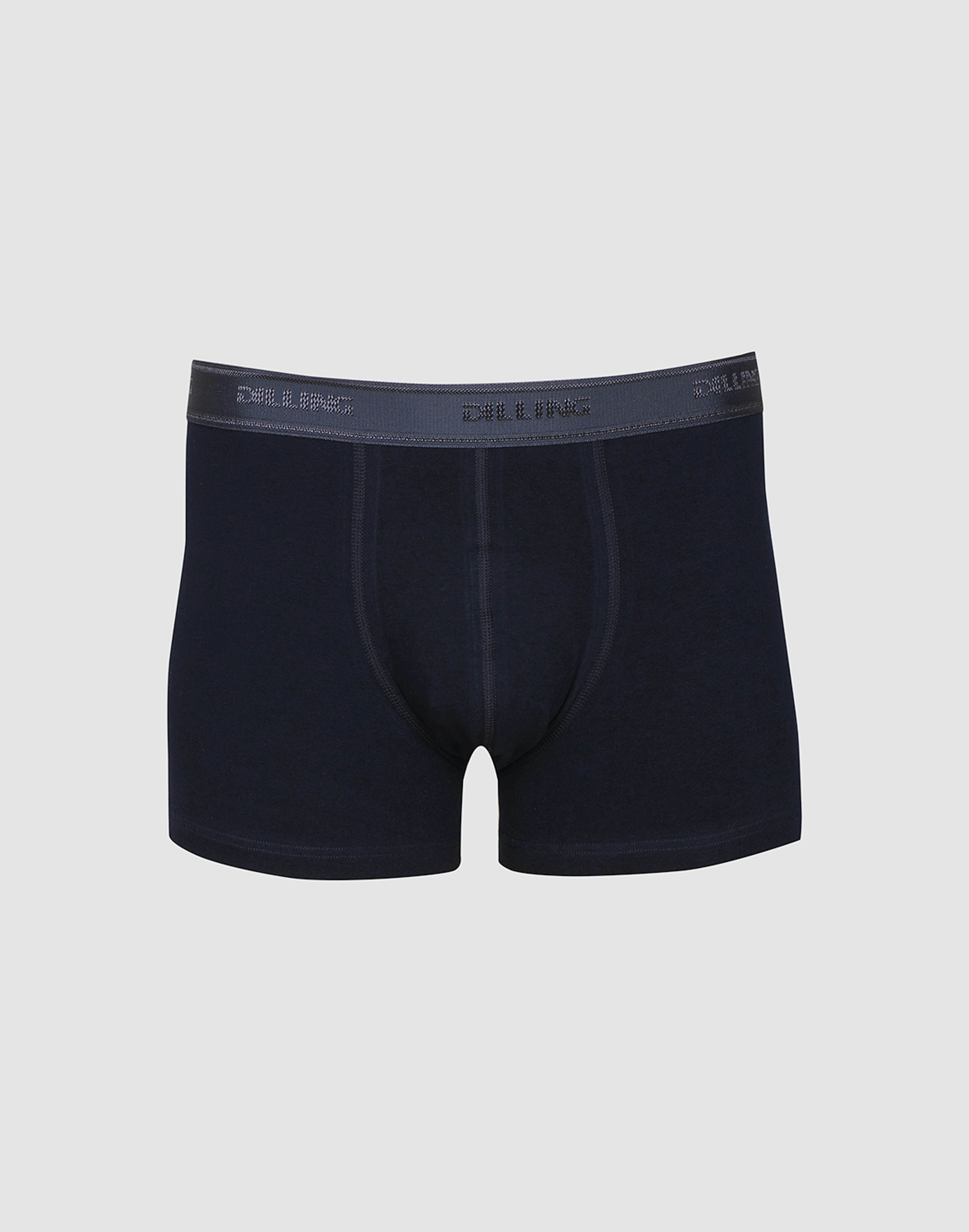 Boksershorts i bomull til herre Mørkeblå