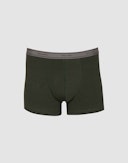 Men's cotton boxer shorts Green