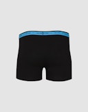 Boksershorts med gylf i bomull til herre Turkis