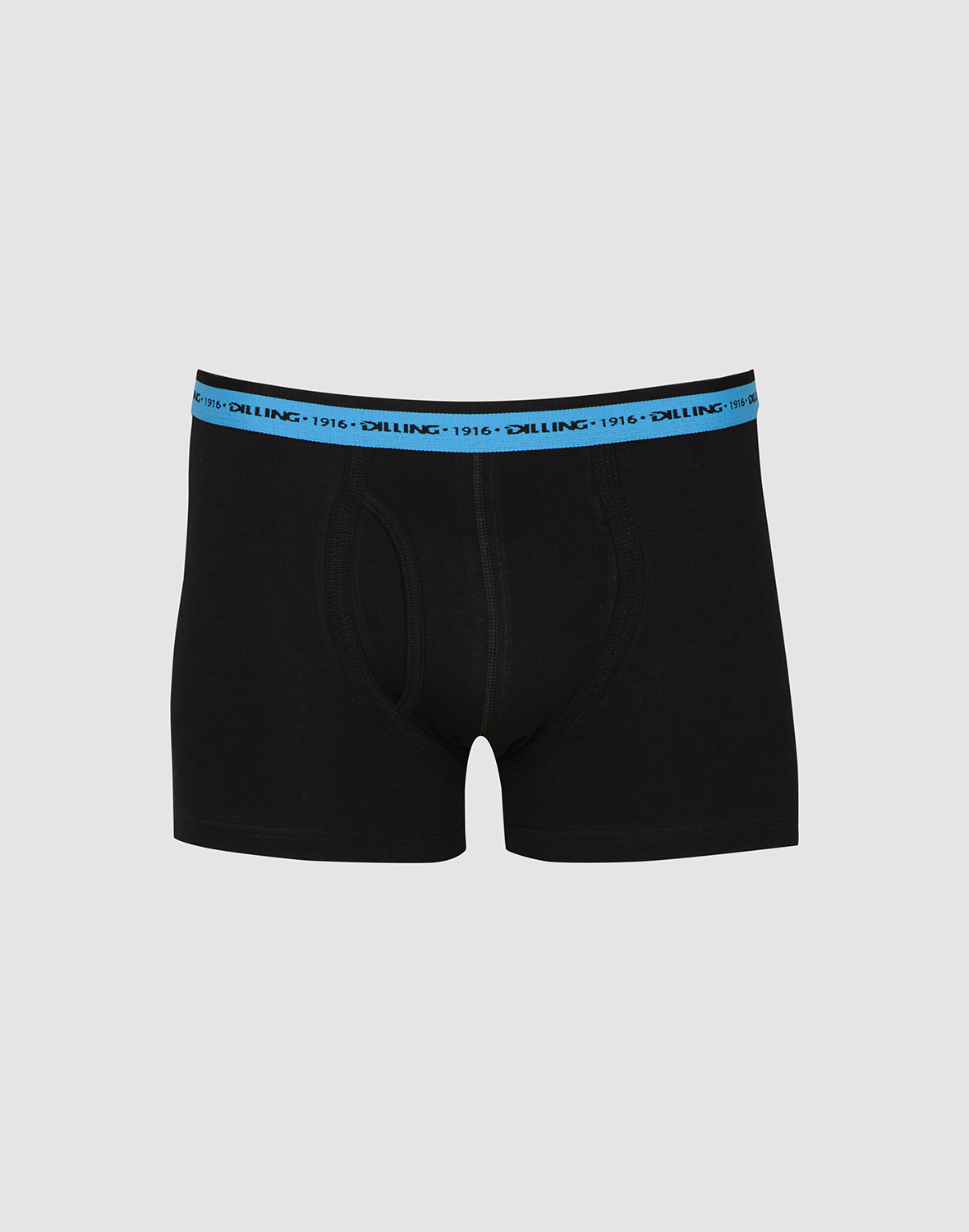 Klassisk boksershorts med gylf i bomull til herre