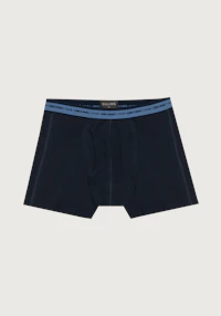 Klassisk boksershorts med gylf i bomull til herre