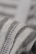 Tights med gylp i bomuld til herrer Gråstribet