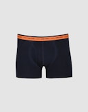 Boksershorts med gylf i bomull til herre Marine