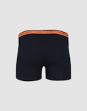 Boksershorts med gylf i bomull til herre Marine