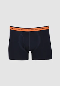 Klassisk boksershorts med gylf i bomull til herre