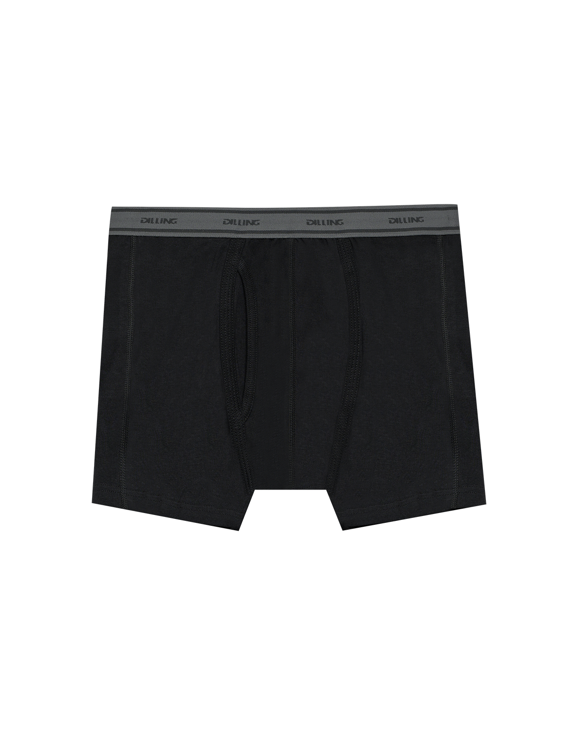 Klassisk boksershorts med gylf i bomull til herre