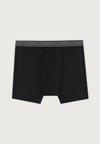 Klassisk boksershorts med gylf i bomull til herre