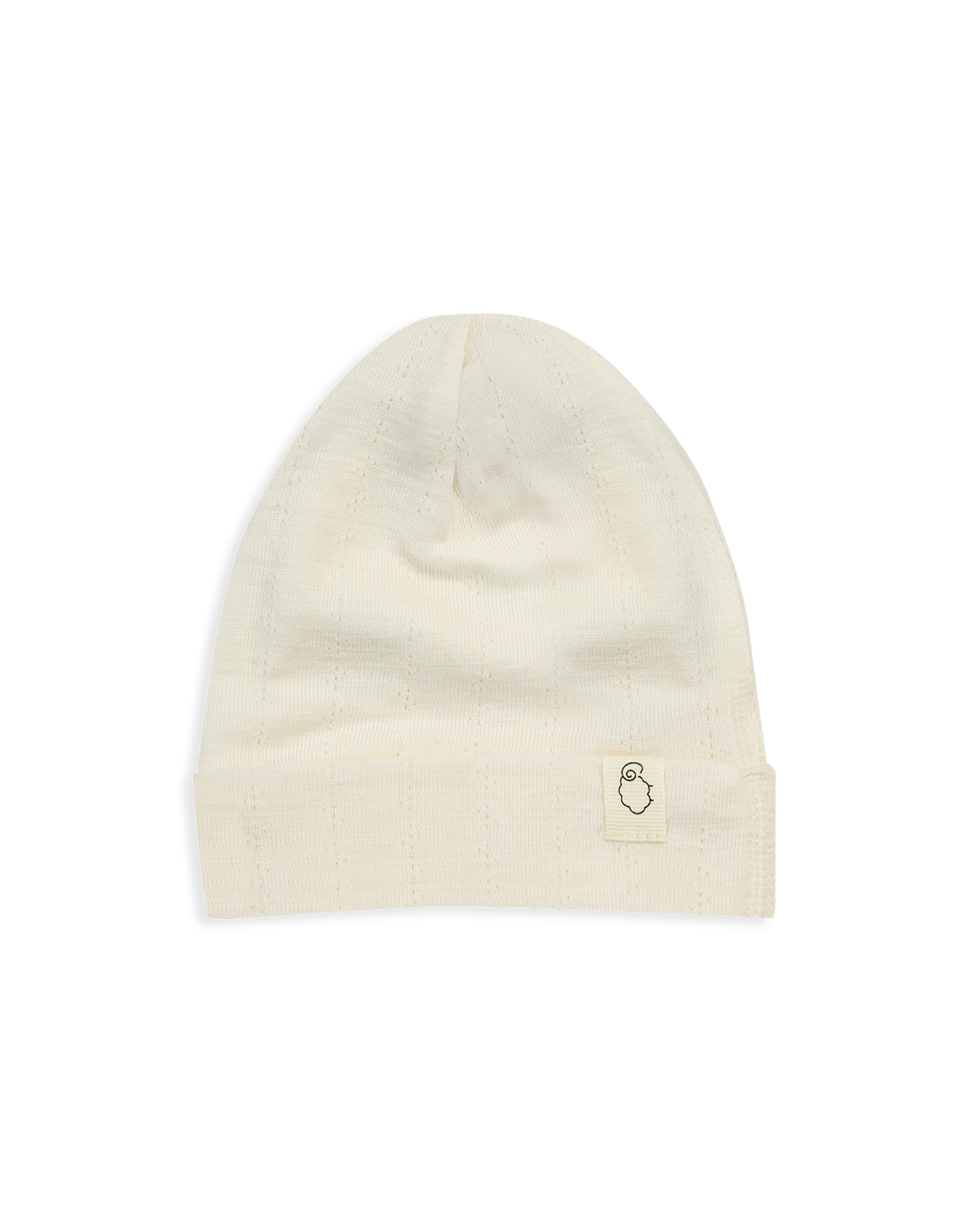 Strikmuts van merinowol voor baby's - €10.99