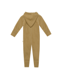 One-piece i merinoullfleece til baby Ørkengress
