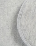 Breastfeeding pads in soft organic merino wool Light grey melange