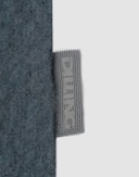 Baby merino wool fleece trousers Dusty blue/stormy blue
