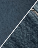 Baby merino wool fleece trousers Dusty blue/stormy blue
