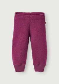 Bukse i merinoullfleece til baby