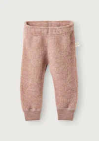 Bukse i merinoullfleece til baby