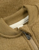 Jakke i merinoullfleece til baby Ørkengress