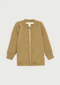Jakke i merinoullfleece til baby