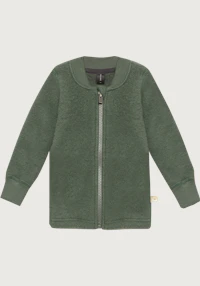 Jakke i merinoullfleece til baby