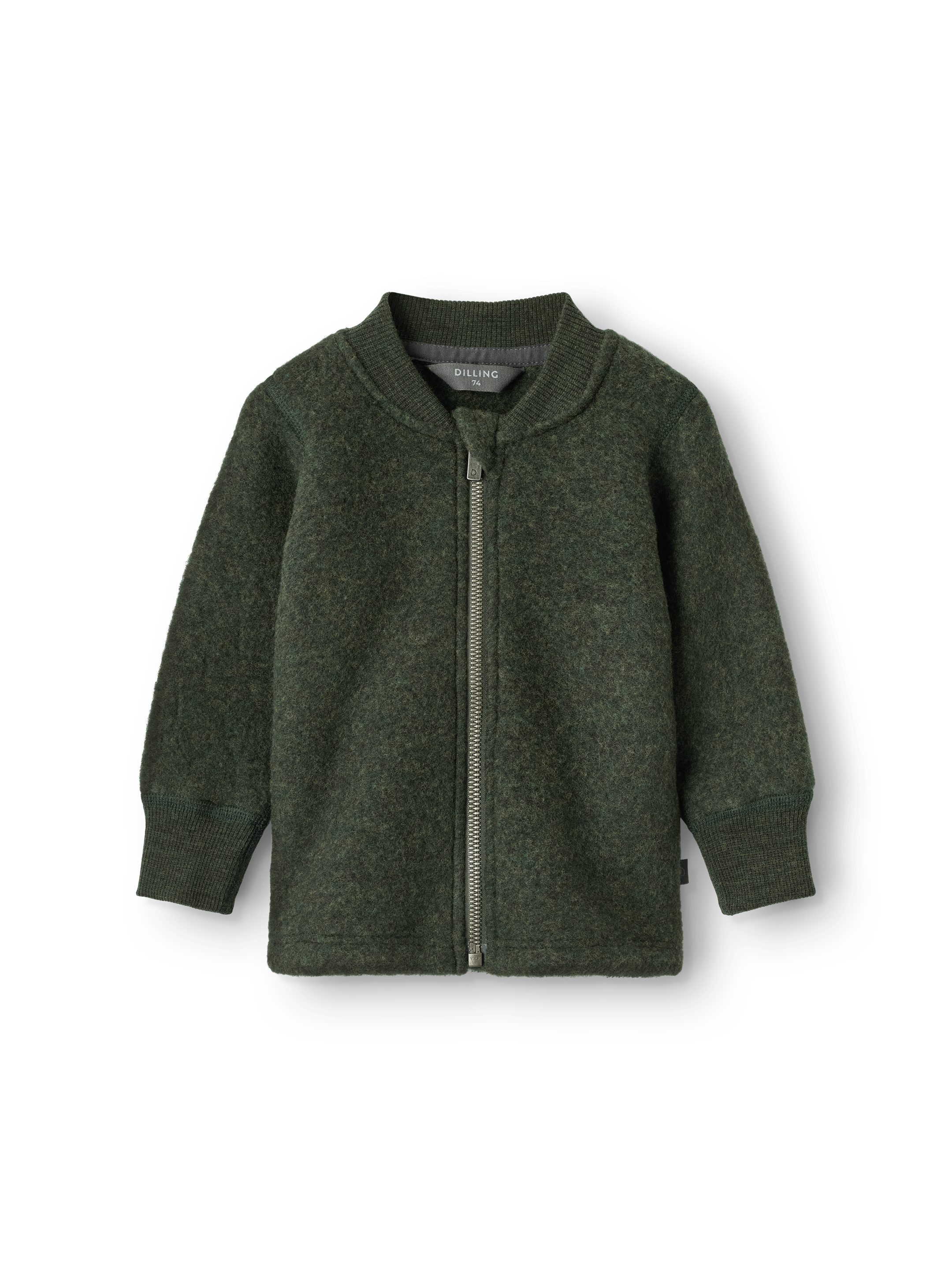 Baby merino wool fleece jacket - Free shipping - Dilling
