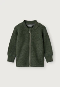 Jakke i merinoullfleece til baby