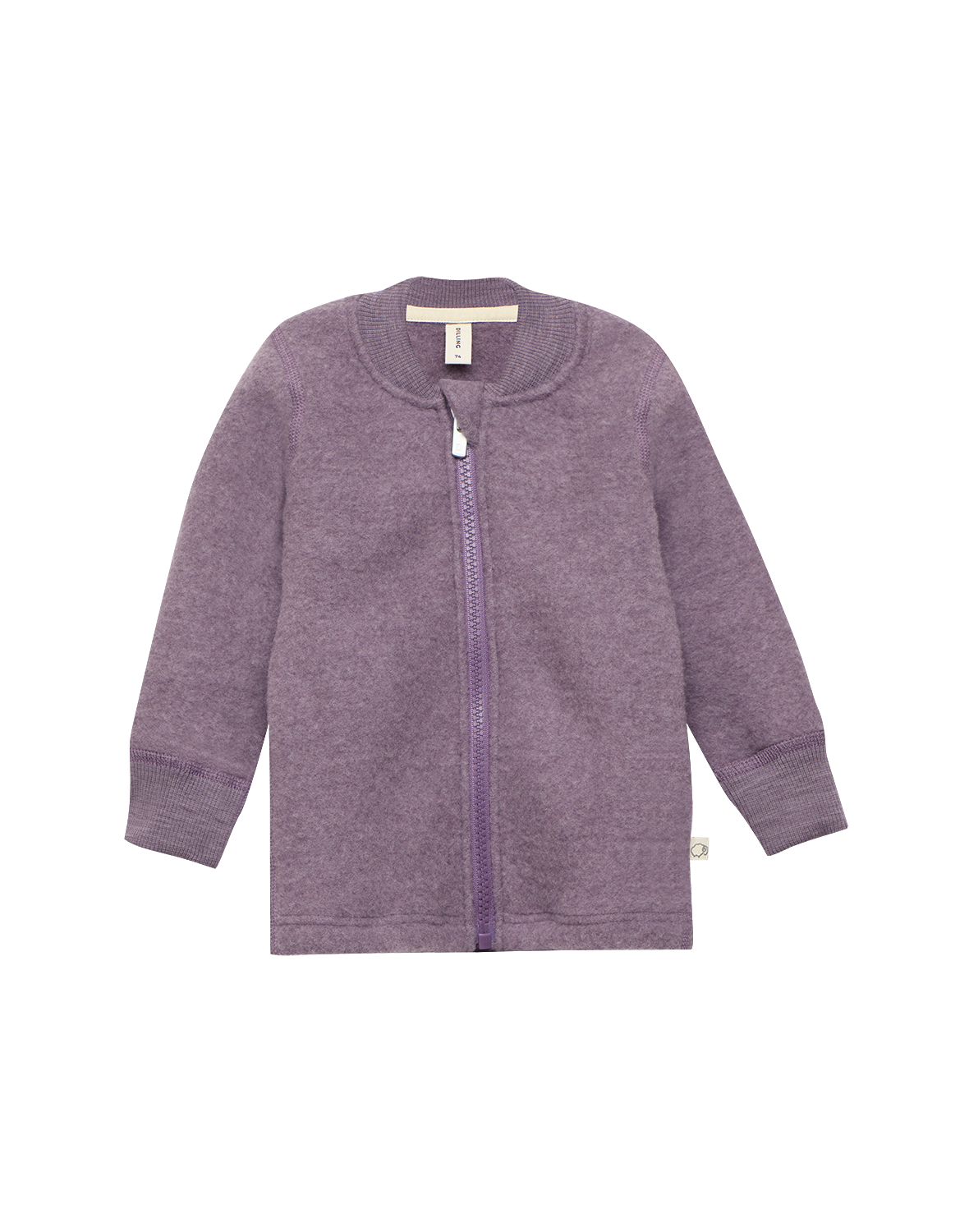 Jakke i merinoullfleece til baby