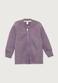 Jakke i merinoullfleece til baby