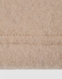 Jakke i merinoullfleece til baby Beigemelert