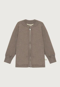 Jakke i merinoullfleece til baby