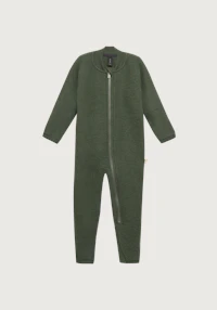 One-piece i merinoullfleece til baby