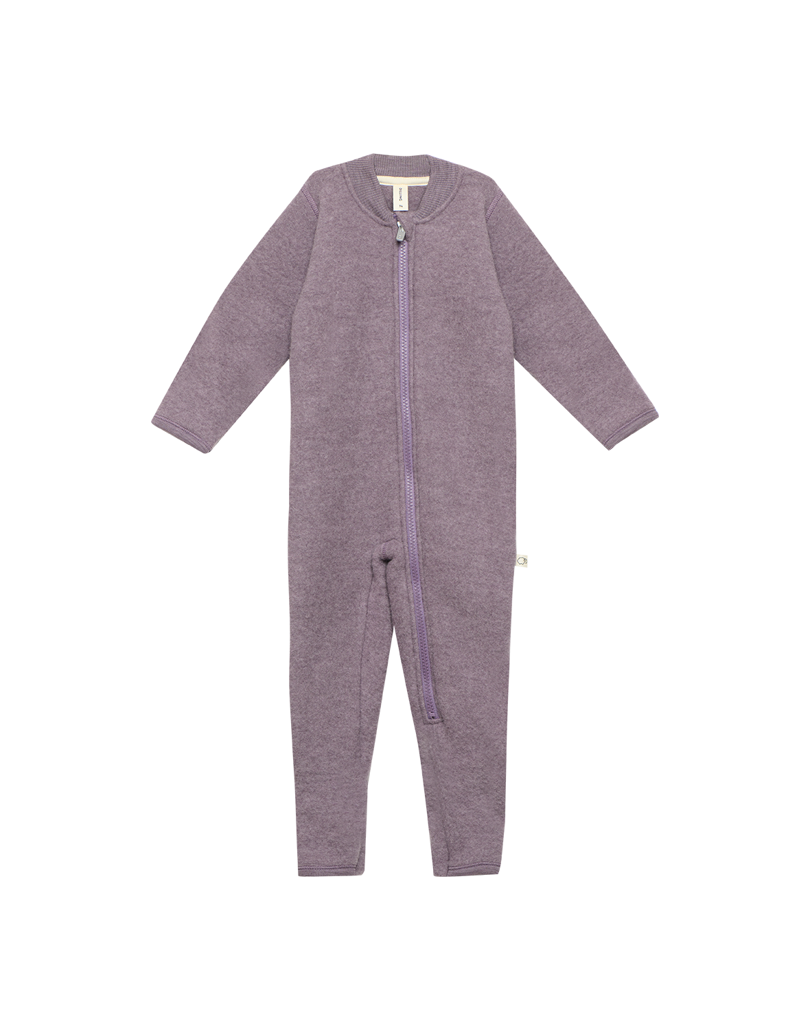 One-piece i merinoullfleece til baby