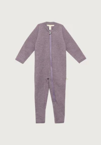 One-piece i merinoullfleece til baby